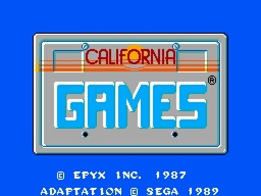 California Games (Sega Master System, 1989)
