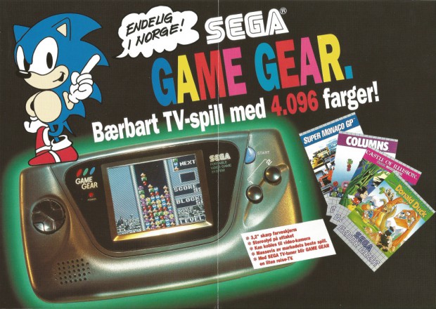 SegaNews mai 1992 - Sega Game Gear