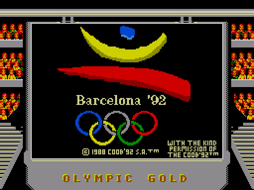 Olympic Gold (Sega Master System, 1992)