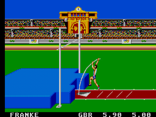 Olympic Gold (Sega Master System, 1992)