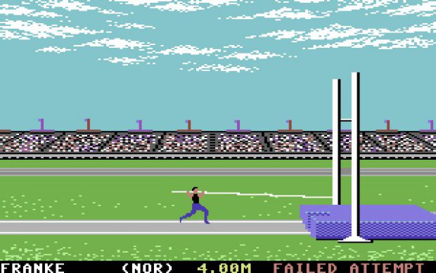 Summer Games (Commodore 64, 1984)