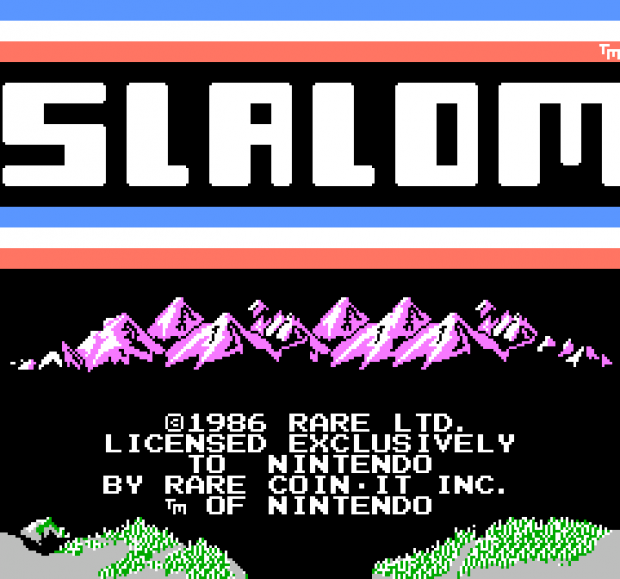 Slalom (NES, 1986)