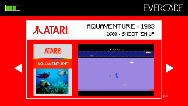 Evercade 1 - Atari Collection 1 - Aquaventure