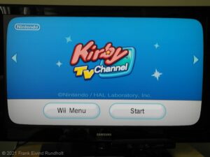Kirby TV Channel (Wii, 2011)