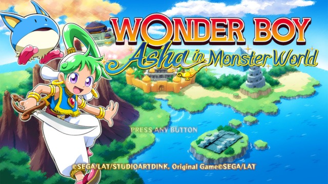 Wonder Boy: Asha in Monster World (Nintendo Switch, 2021)