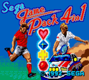 Sega Game Pack 4 in 1 (Game Gear, 1992)