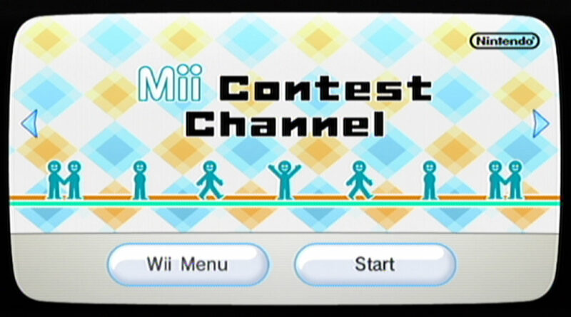 Mii Contest Channel (Wii, 2007)