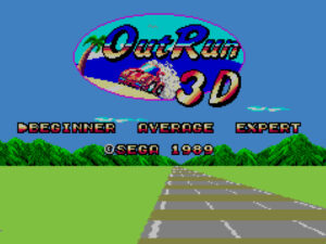 Out Run 3D (Sega Master System, 1989)