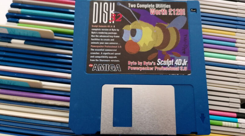 CU Amiga coverdisk 32 & 33CU Amiga coverdisk 32 & 33