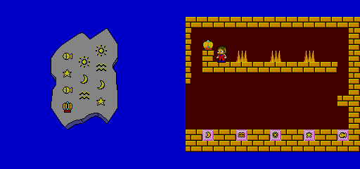 Alex Kidd in Miracle World (Sega Master System, 1986)