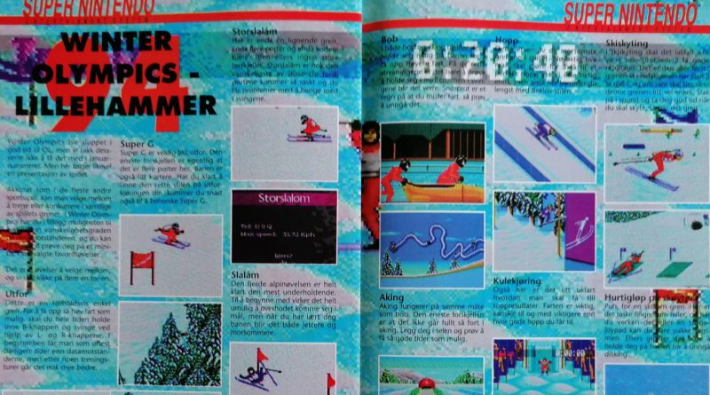 Nintendo Magasinet nr. 2-1994 - Winter Olympics Lillhammer'94