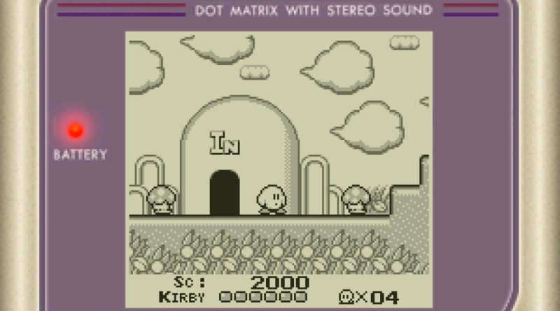Kirby's Dream Land (Game Boy, 1992) [Virtual Console 3DS]