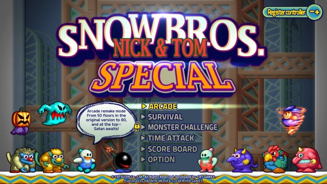 Snow Bros. Nick & Tom Special (Nintendo Switch, 2022)