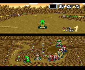 Super Mario Kart (SNES, 1992)